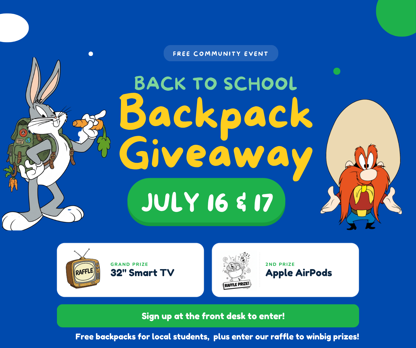 Back to School Backpack Giveaway - McAllen Insurance Group
